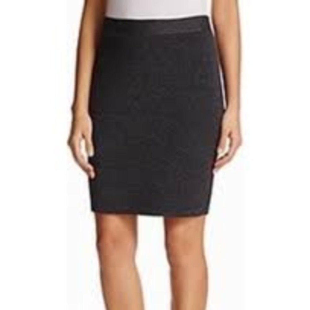 Banana Republic Charcoal Stretch Pencil Skirt